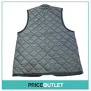 Lavenham - green quilted gilet (m)