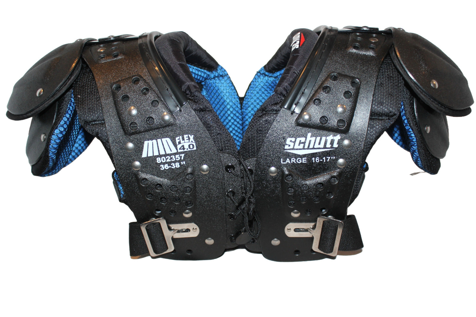 Schutt Mid Flex 4.0 Football Shoulder Pads Size M