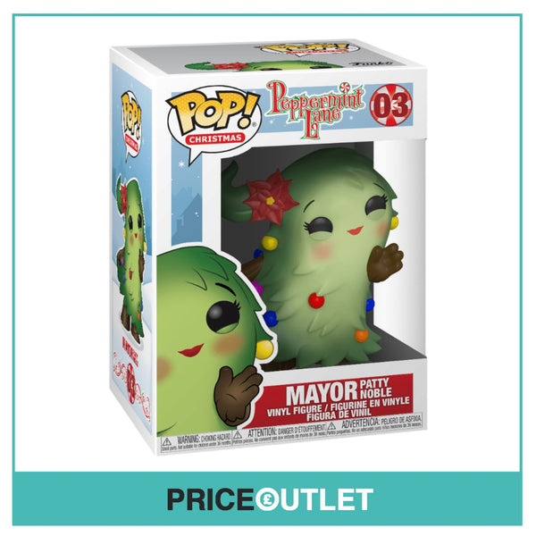 Funko - Mayor Patty Noble #03 Funko Pop! Peppermint Lane - BRAND NEW IN FREE POP PROTECTOR