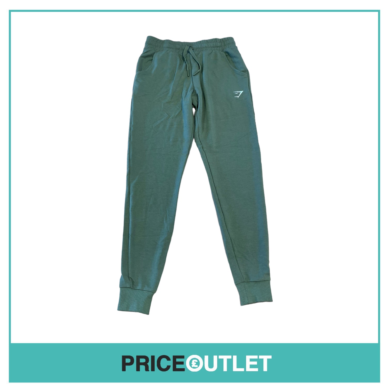 Gymshark Women’s Crest Joggers - Olive - Size XS - BRAND NEW IN PACKAGING