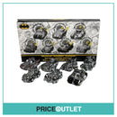 Batman Chrome Limited Edition Pull Back Batmobile Series Set of 7