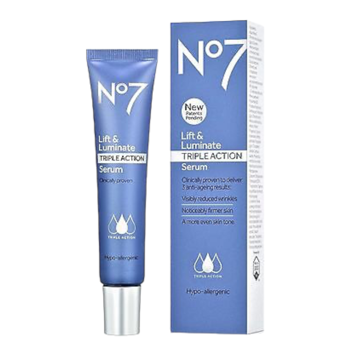 No7 - Lift & Luminate TRIPLE ACTION Serum 30ml