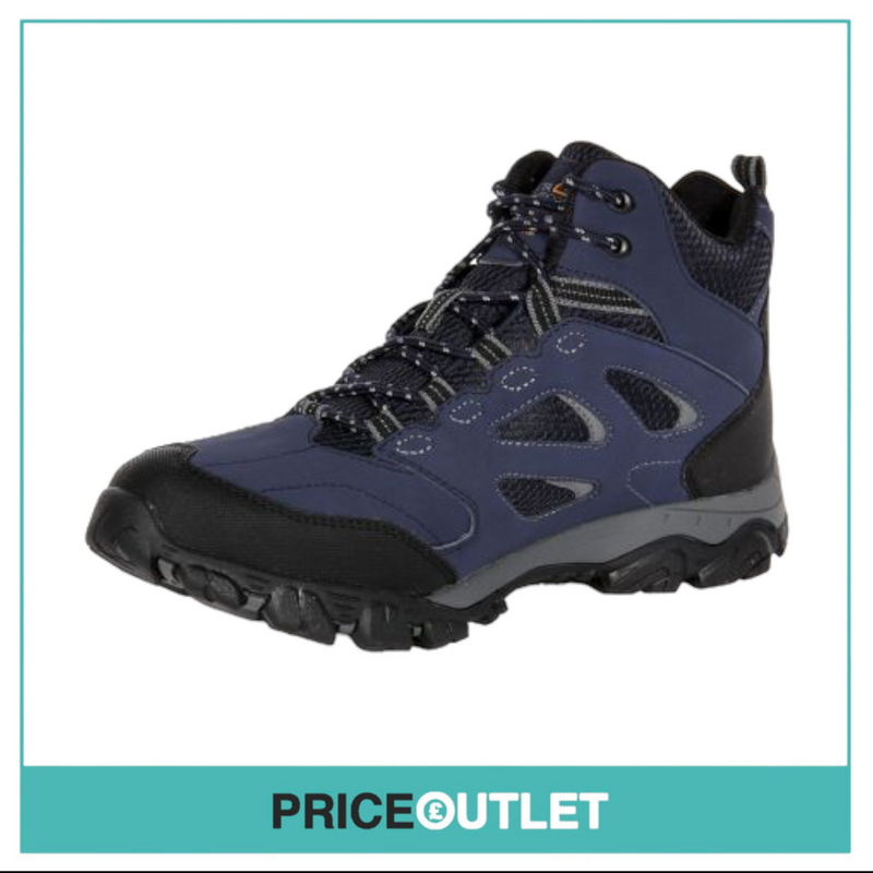 Regatta - Holcombe IEP Walking Shoes - Navy/Granite - Size 9