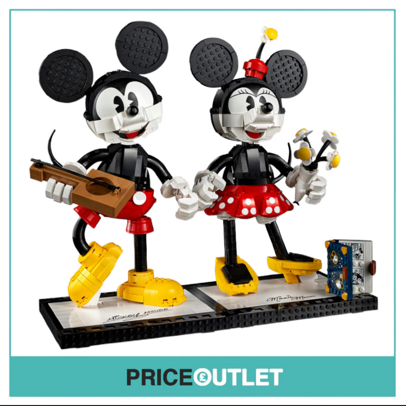 LEGO - Mickey Mouse & Minnie Mouse Buildable Characters - 43179