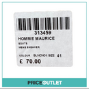 Souts - Homme Maurice Men's Sneakers 'Black & White' - BRAND NEW