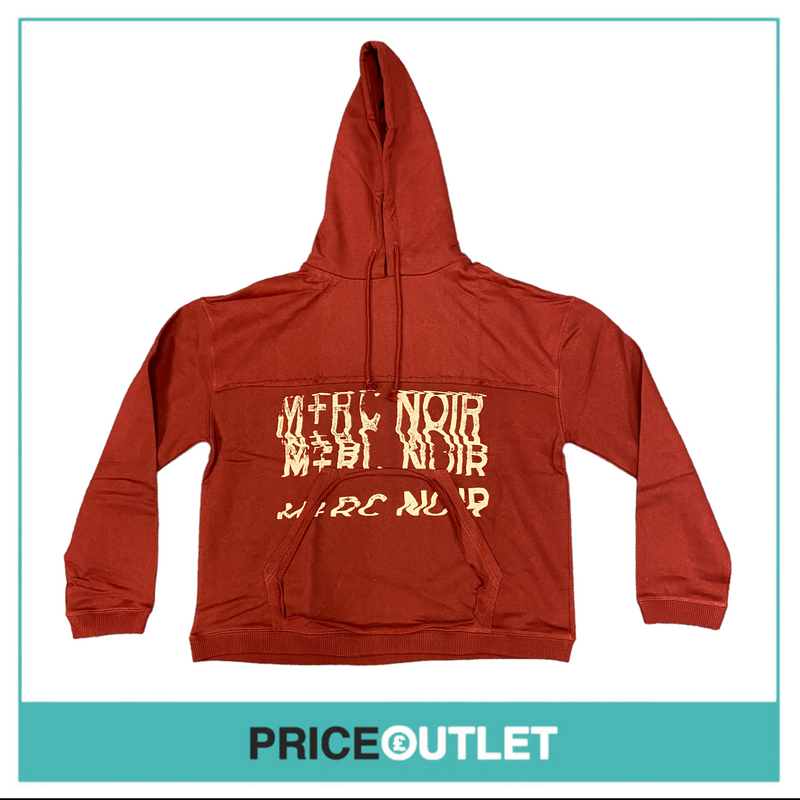 M+RC Noir Fake Pocket Hoodie ‘Burgundy’ - Size S - BRAND NEW SEALED