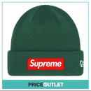 Supreme - New Era Logo Beanie 'Dark Pine'