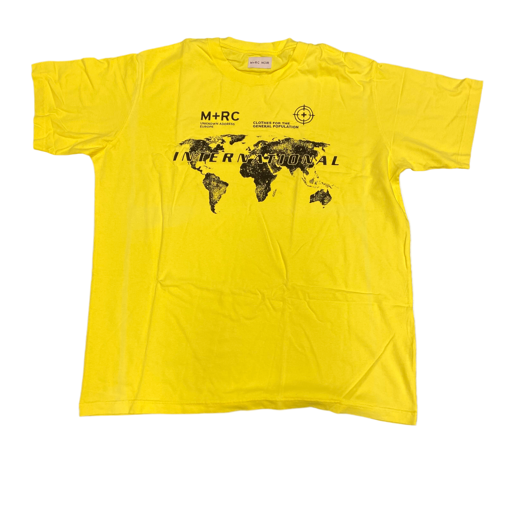 M+RC Noir Inter Tee ‘Yellow’ - BRAND NEW SEALED