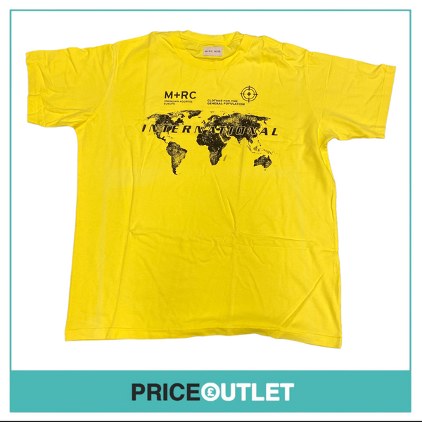 M+RC Noir Inter Tee ‘Yellow’ - BRAND NEW SEALED