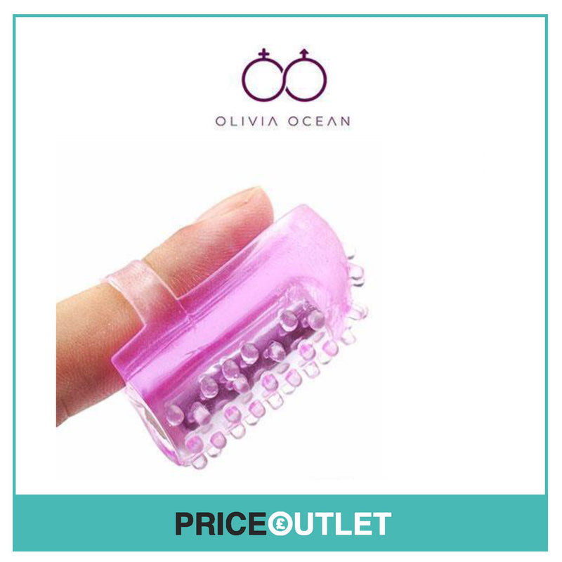 Mini Vibrating Finger Sleeve Massager Powerful Vibration Massage Wand