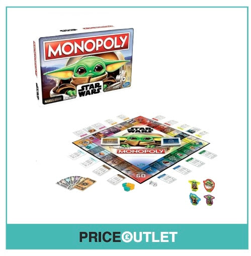 Spanish Monopoly - Star Wars Mandalorian Edition! Hasbro Gaming  - BRAND NEW SEALED