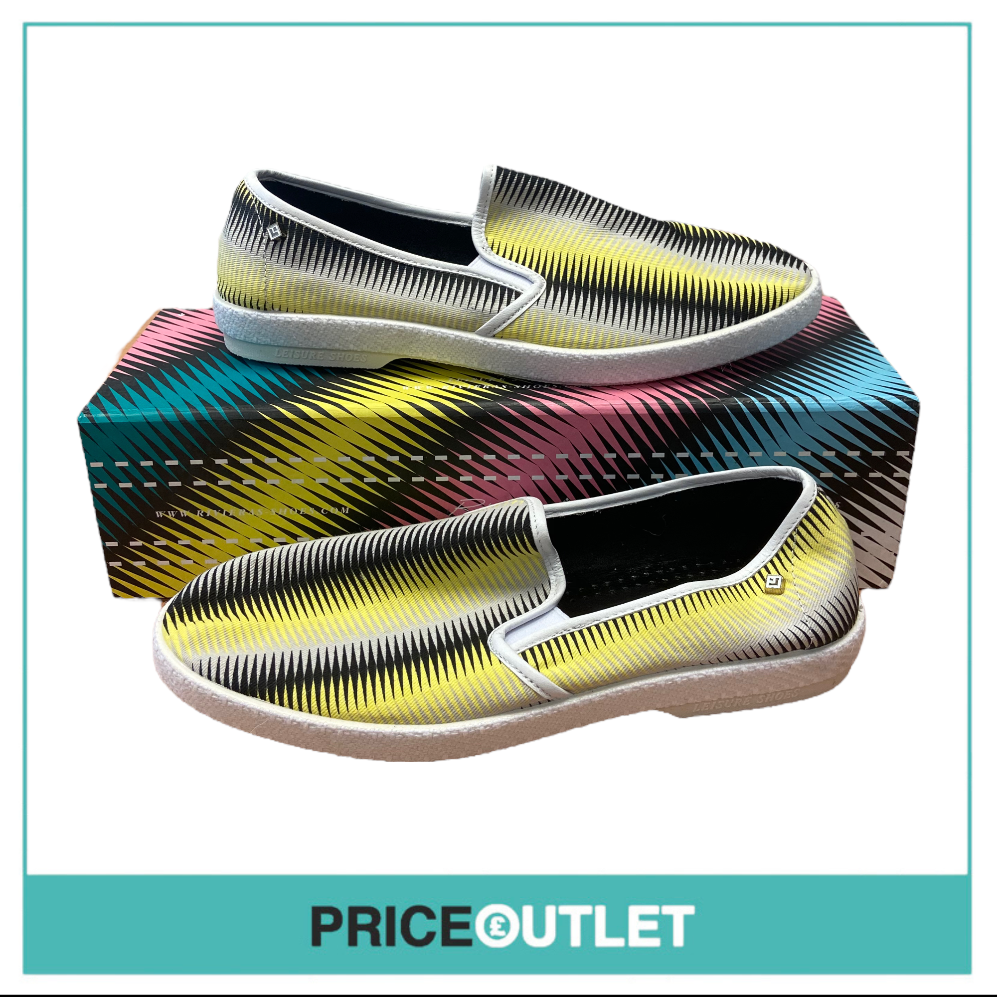 Rivieras - Rivieras De Cardenas Womens 'Black/Yellow' - BRAND NEW