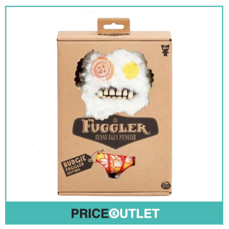 Fuggler - Funny Ugly Monster - Budgie Fuggler Edition - White -  Brand New Sealed
