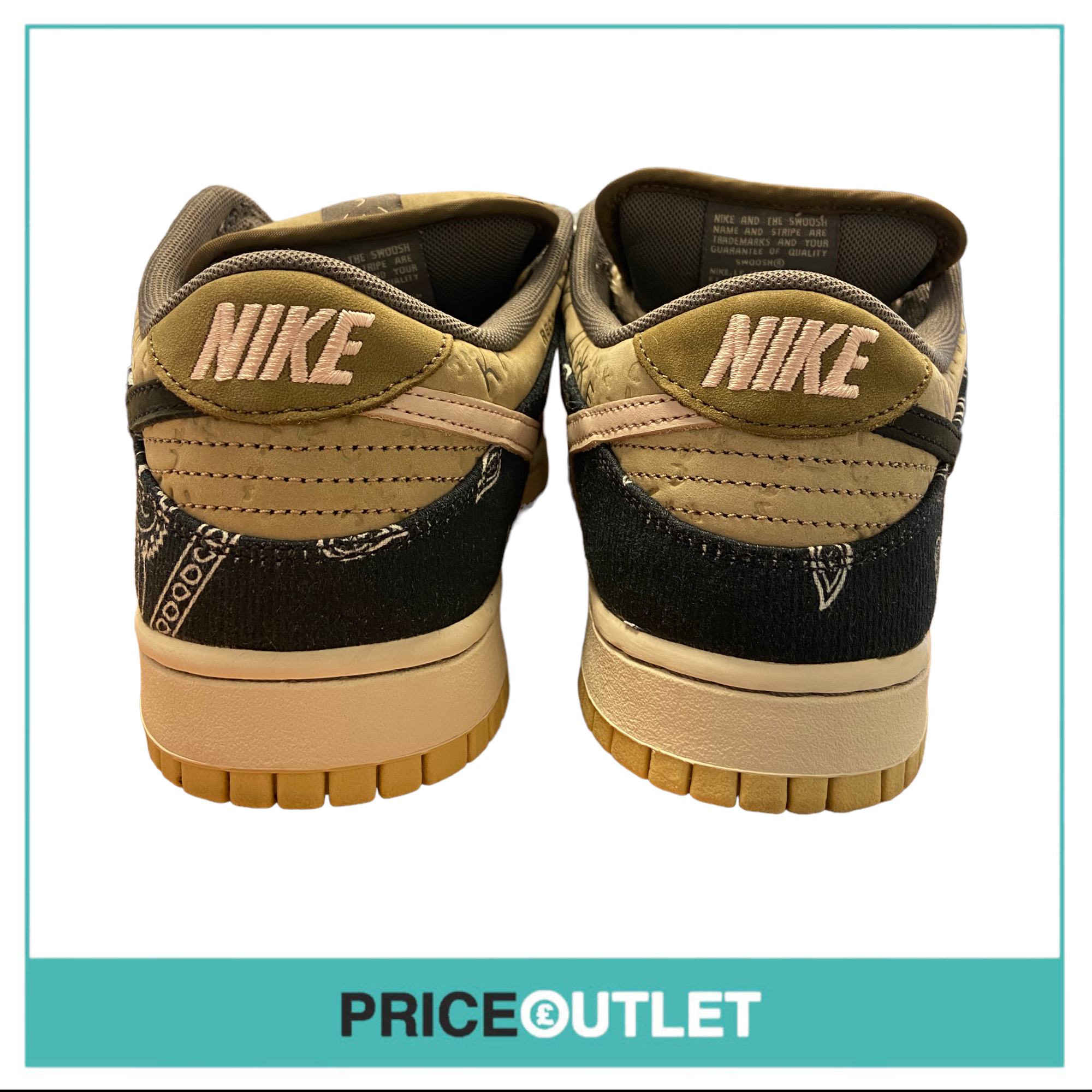 Nike - Travis Scott SB Dunk Low Pro 'Cactus Jack' - UK 8