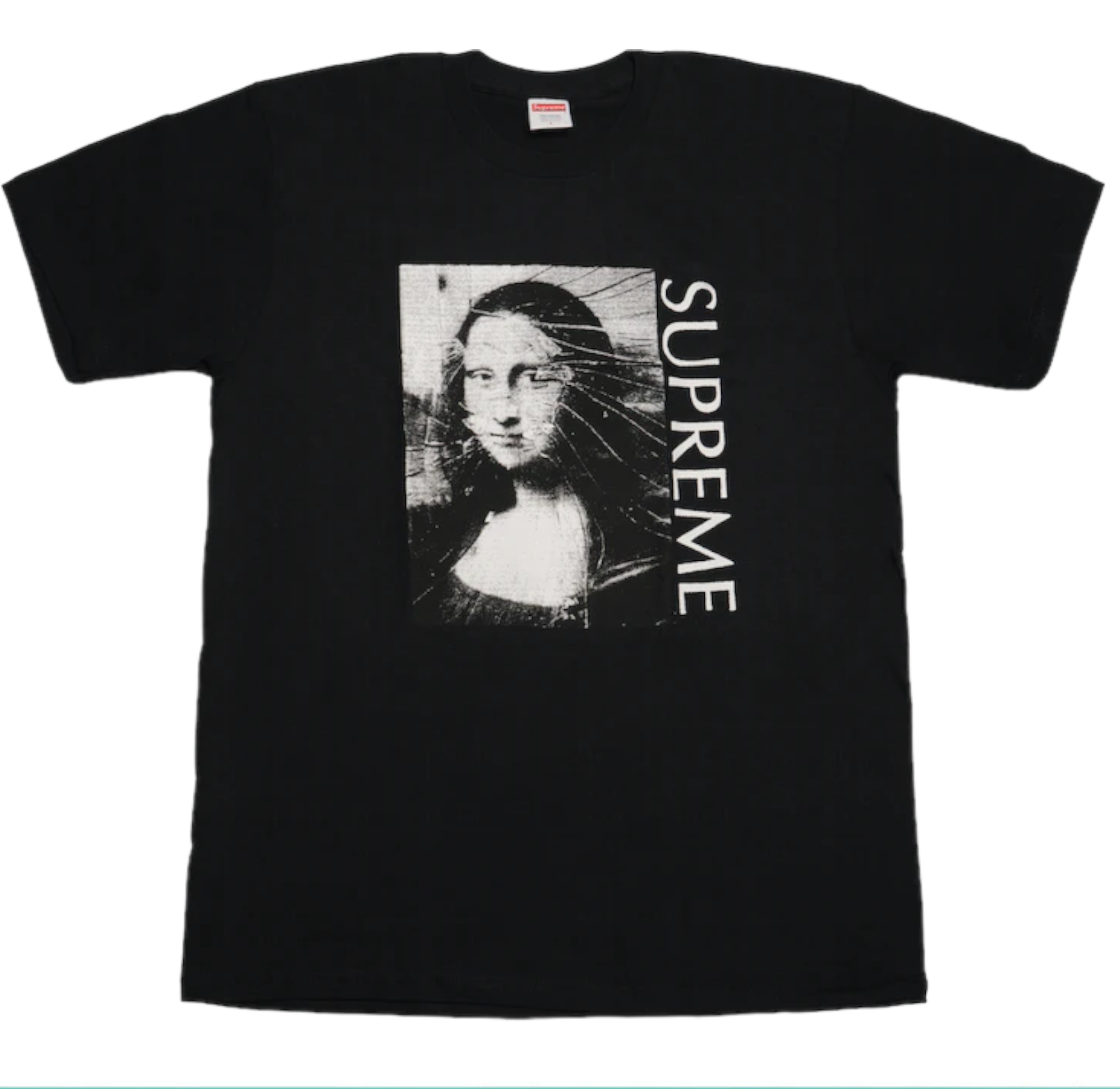 Supreme x Stone Island - Mona Lisa Tee 'Black' - Size M