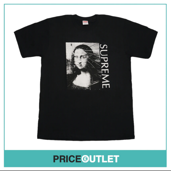 Supreme x Stone Island - Mona Lisa Tee 'Black' - Size M