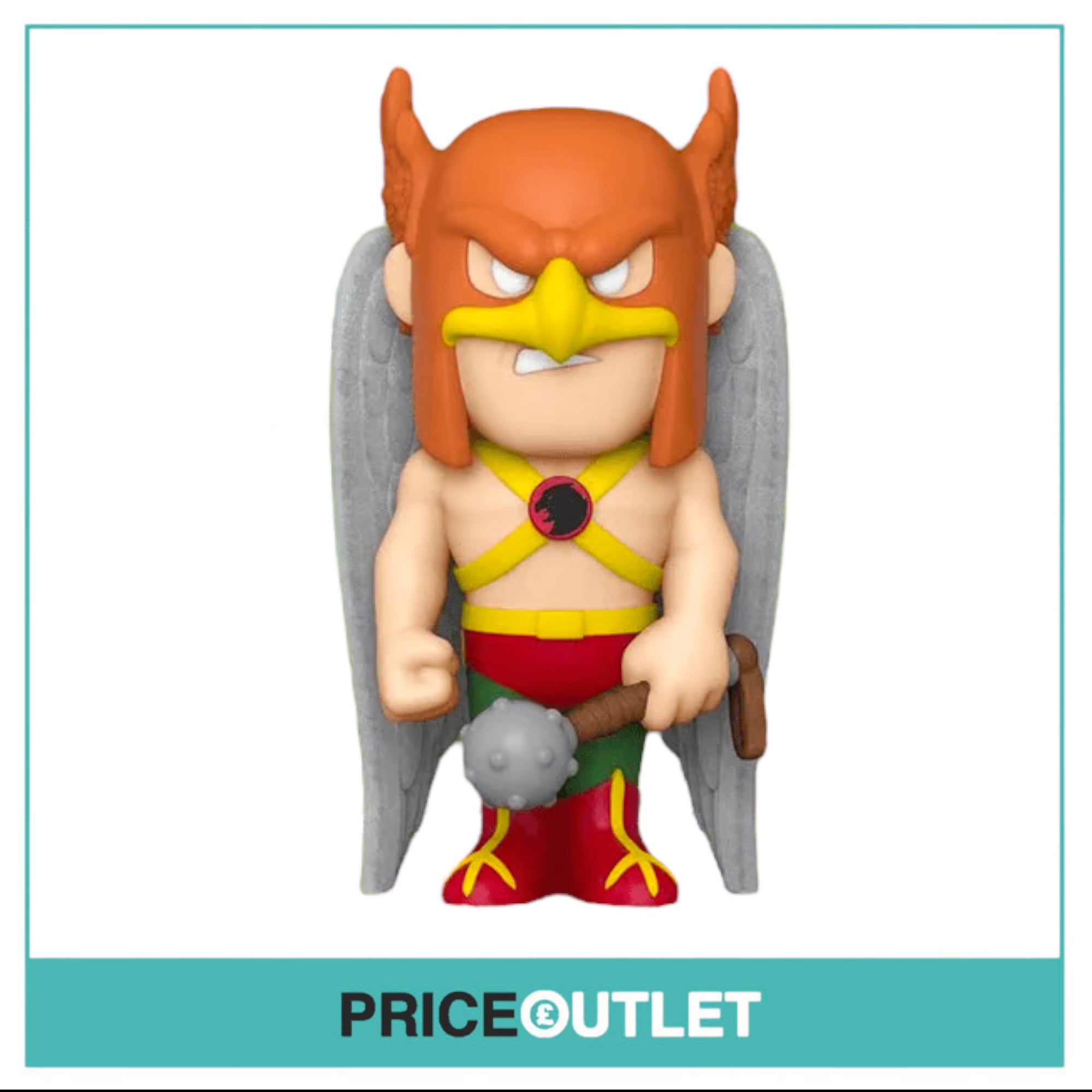 Hawkman Funko Soda Vinyl Figure! - DC Comics - International LE8000Pcs - Chance Of Chase - Small Dent