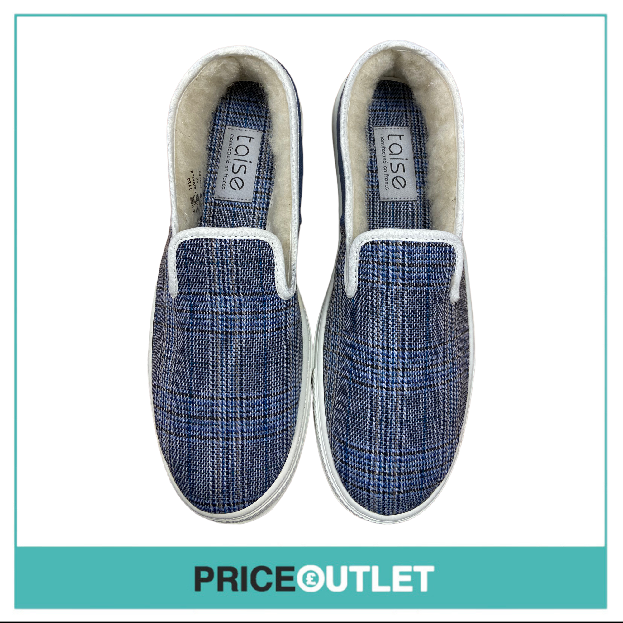 Souts - Homme Leon Men's Sneakers 'Blue' - Size 41 - BRAND NEW