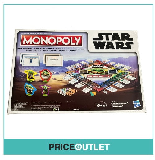 Spanish Monopoly - Star Wars Mandalorian Edition! Hasbro Gaming  - BRAND NEW SEALED