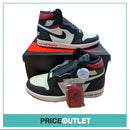 Nike - Air Jordan 1 Retro High OG Not For Resale 'Sail Black' - UK 7.5
