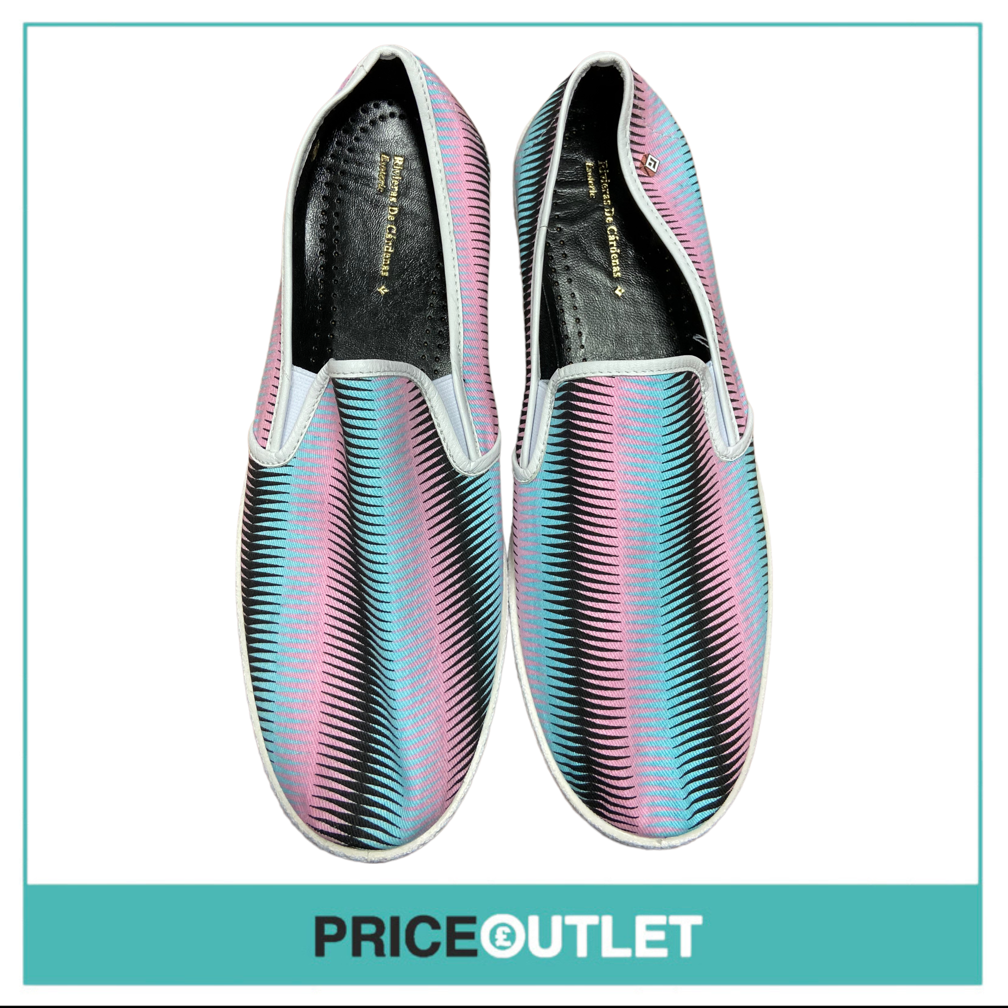 Rivieras - Rivieras De Cardenas Mens 'Blue/Pink' - Size 43 - BRAND NEW