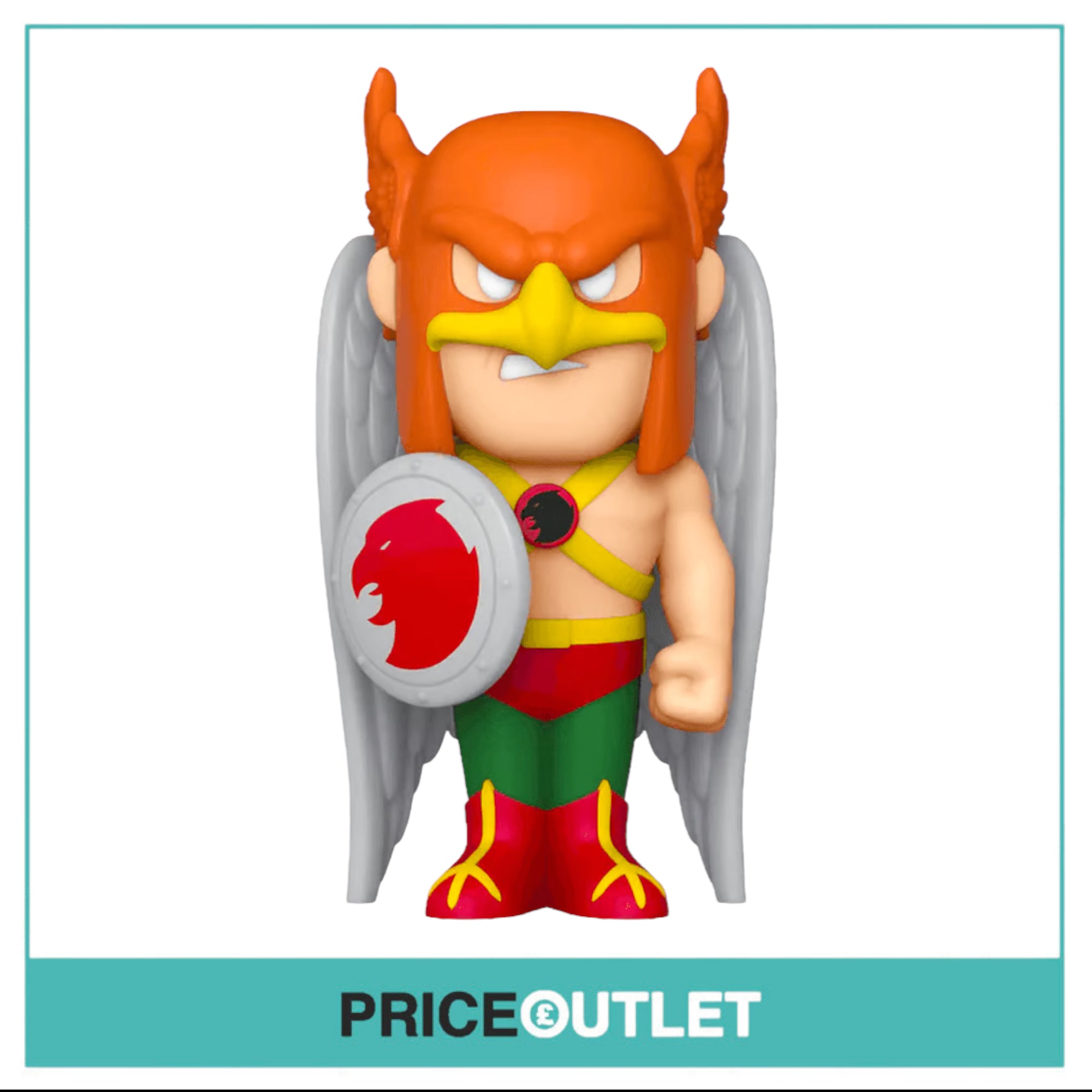 Hawkman Funko Soda Vinyl Figure! - DC Comics - International LE8000Pcs - Chance Of Chase - Small Dent