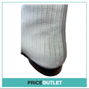 Carritz - Nude Teyus Boot 'Off-White' - Size 37 - Slight Marks on Shoes