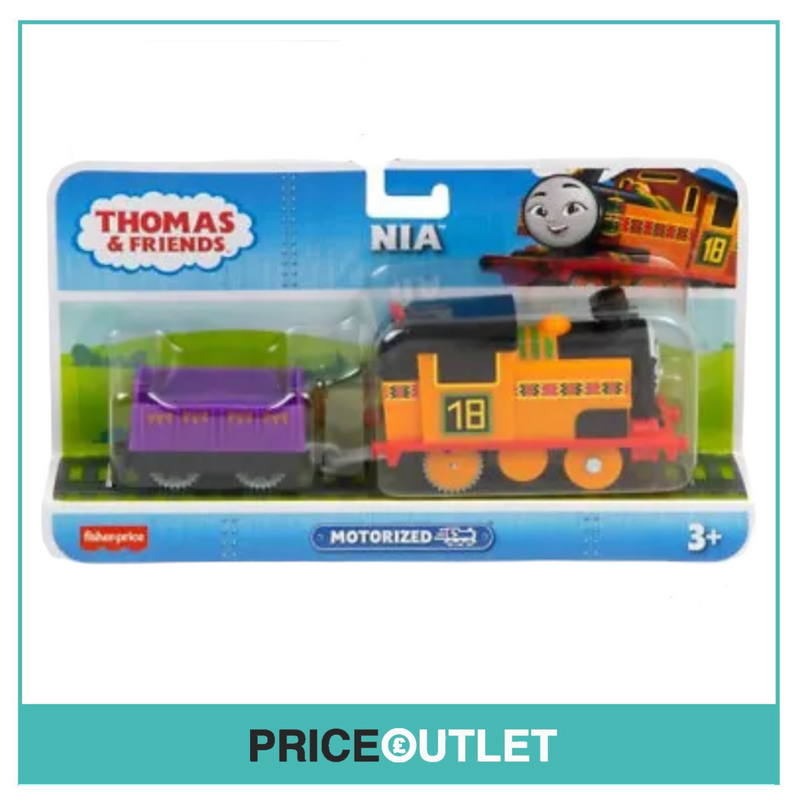 Fisher-Price Thomas & Friends Motorized Nia - Brand New - Slight Box Damage