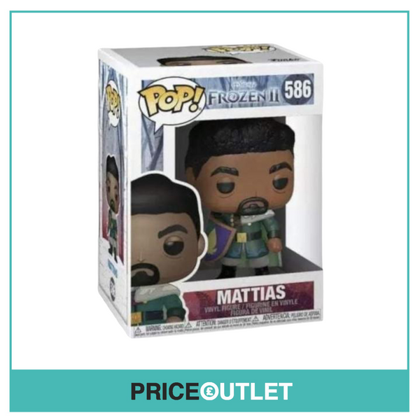 Funko - Mattias #586 Frozen II - BRAND NEW IN A FREE POP PROTECTOR