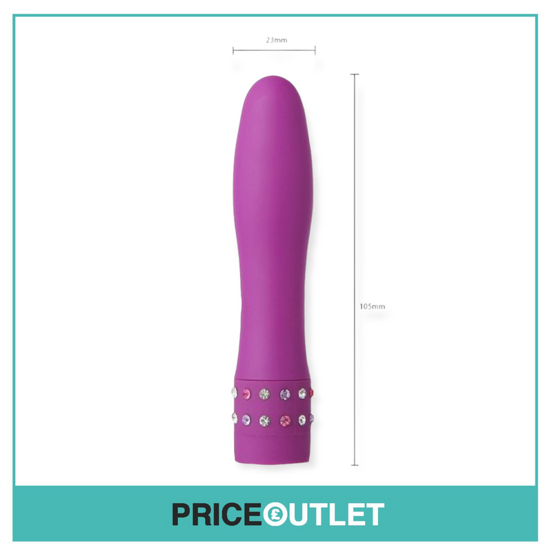 Diamond Vibrating Bullet Dildo Vibrator 5 Colours