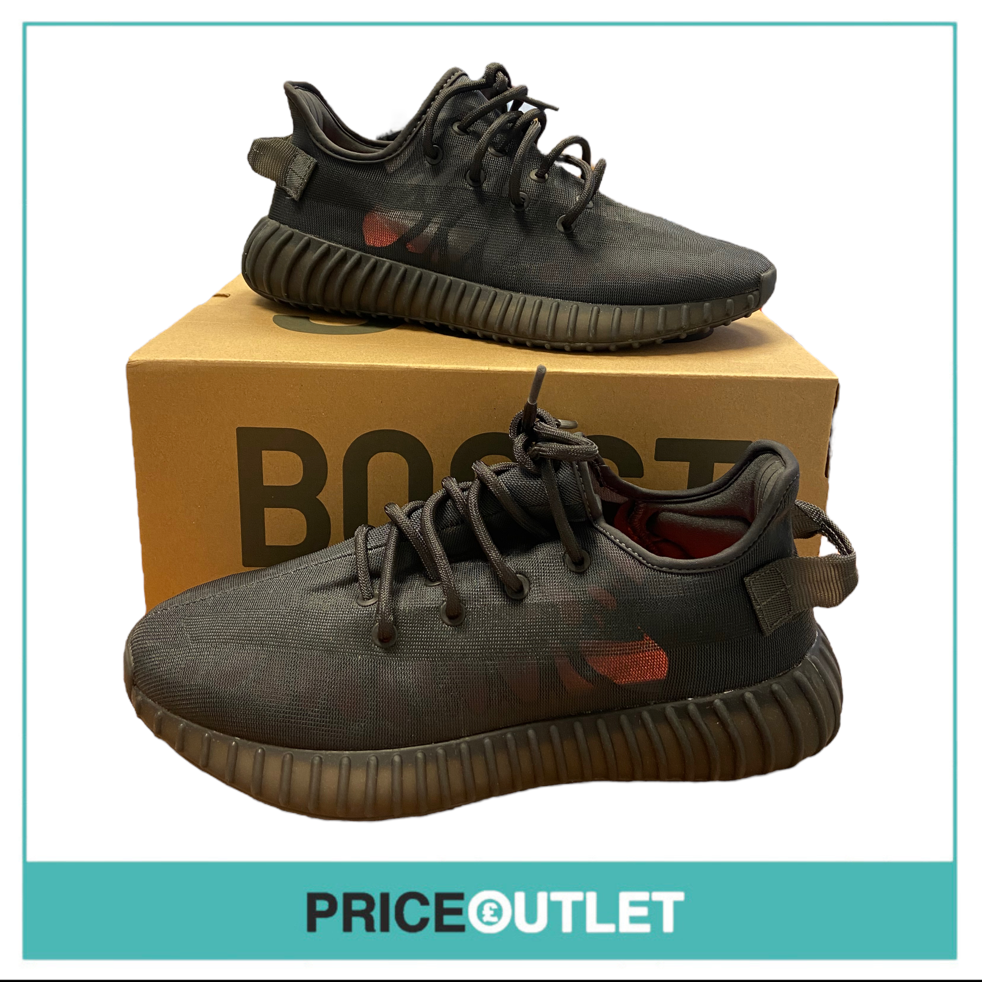 Adidas - Yeezy Boost 350 V2 'Mono Cinder' - UK 8