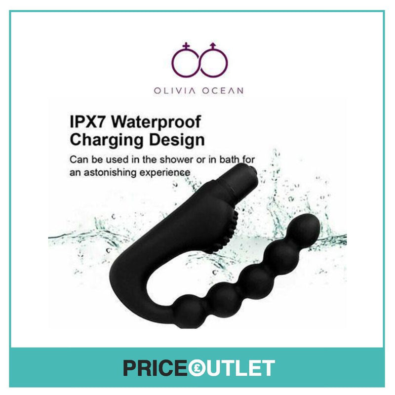Vibrating Male Prostate Massager Beads Anal Butt Plug Dildo Vibrator Sex Toys