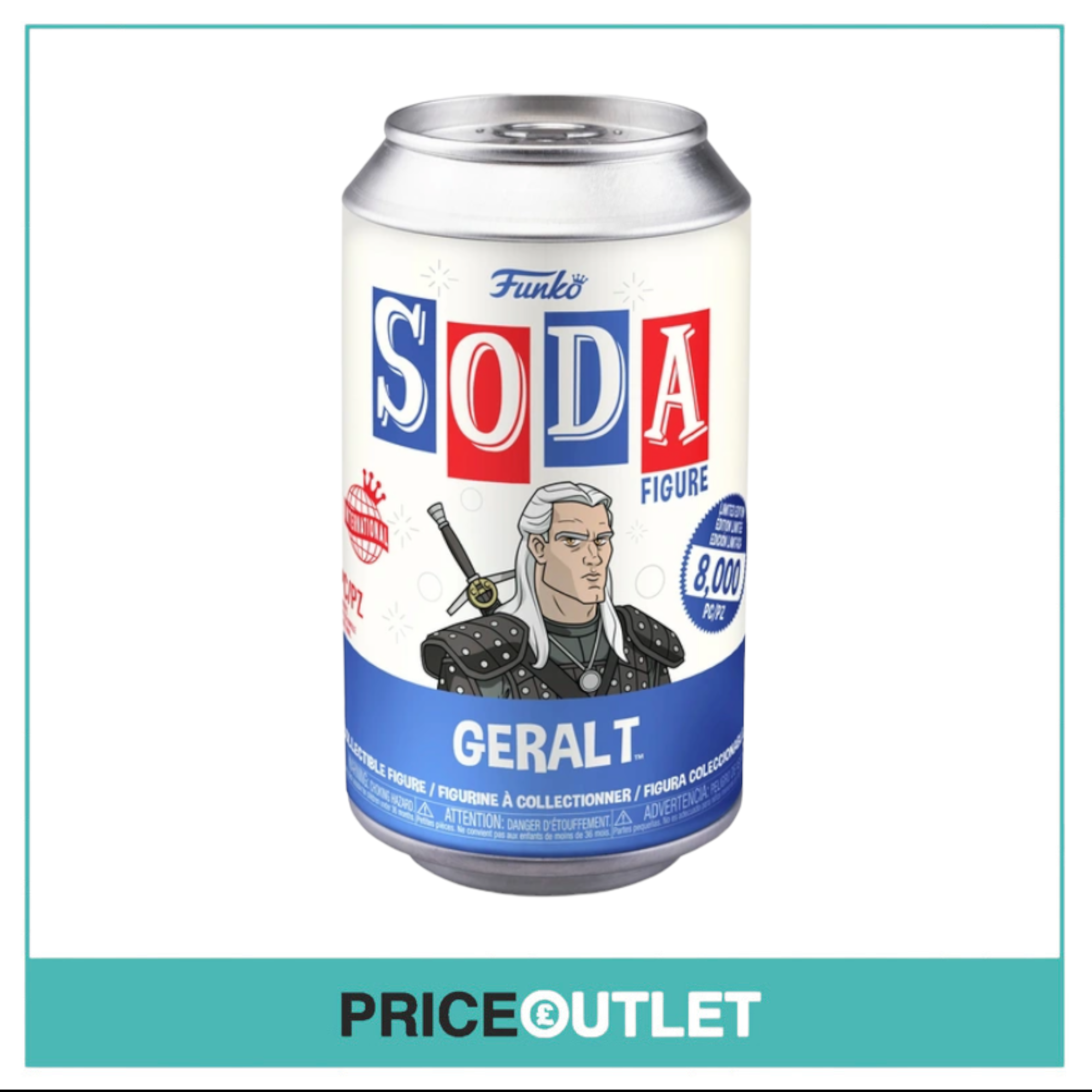 Funko Geralt Funko Soda Vinyl Figure! - The Witcher - Chance Of Chase