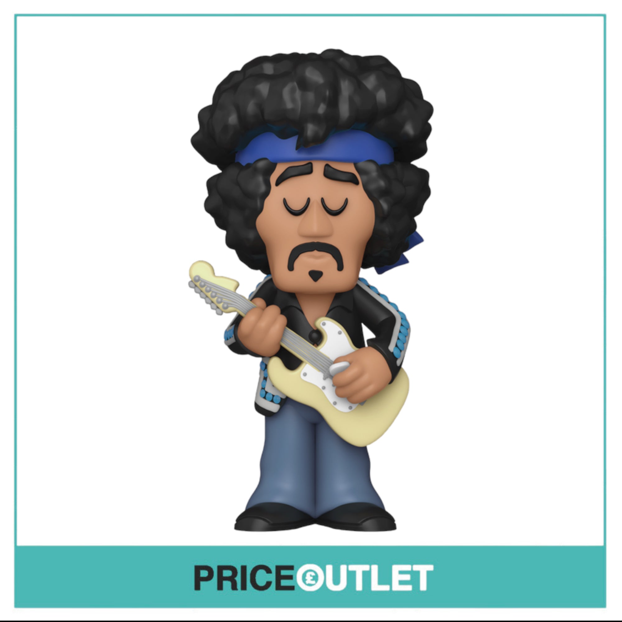 Jimi Hendrix Funko Soda Vinyl Figure! Rocks - International LE10000Pcs - Chance Of Chase