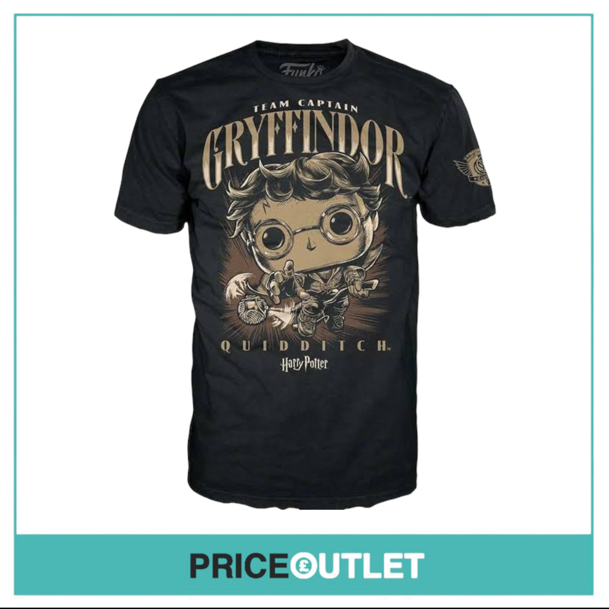 Funko Pop! Tee - Harry Potter: Quidditch