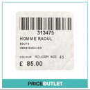 Souts - Homme Raoul Men's Sneakers 'Red' - Size 45 - BRAND NEW