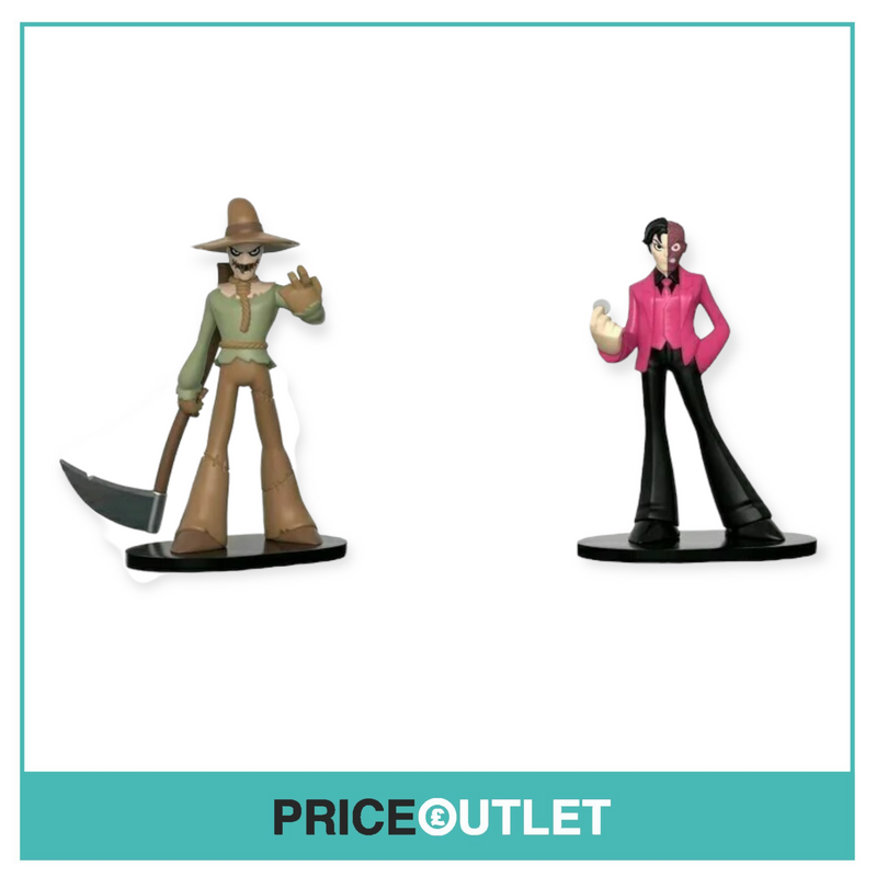 Funko - Scarecrow & Two-Face - Heroworld - Brand New