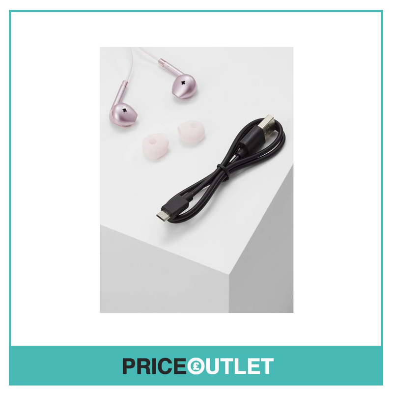 Happy Plugs Wireless II Pink Gold Bluetooth Earphones Earphones - BRAND NEW
