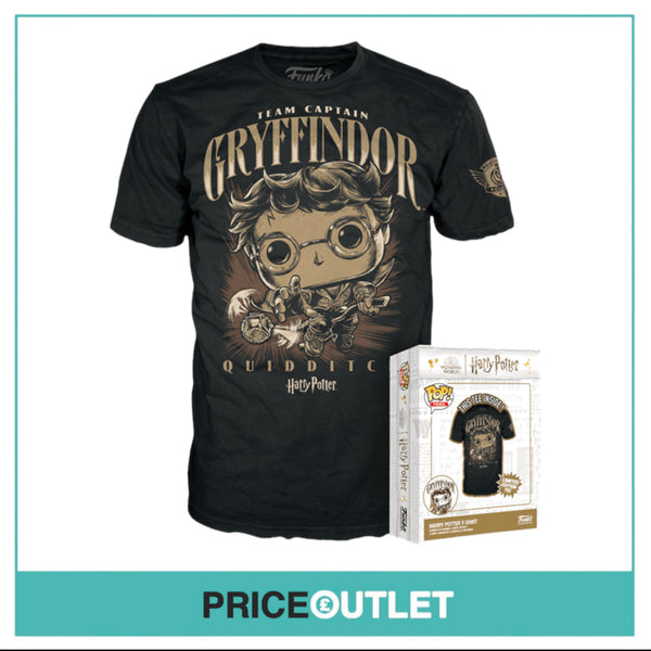 Funko Pop! Tee - Harry Potter: Quidditch