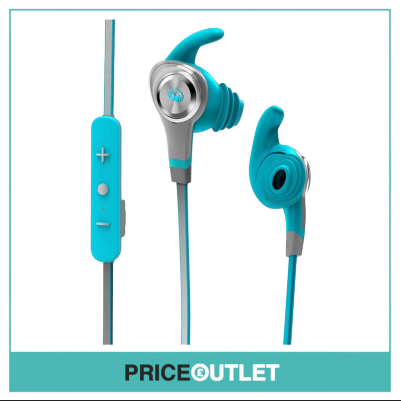 Monster - iSport Intensity - In Ear Bluetooth Headphones - Blue - Brand New Sealed