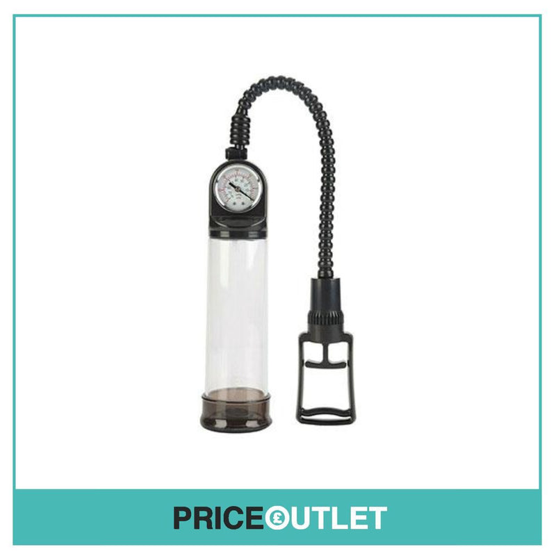 Penis Pump With Power Gauge Suction Vacuum Extender Enlargement
