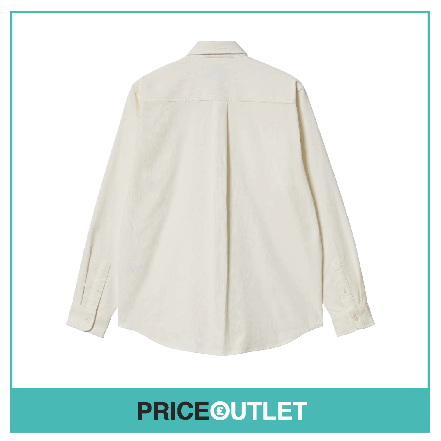 Carhartt WIP L/S Madison Fine Cord Shirt - Wax / Black - XS - BRAND NEW WITH TAGS