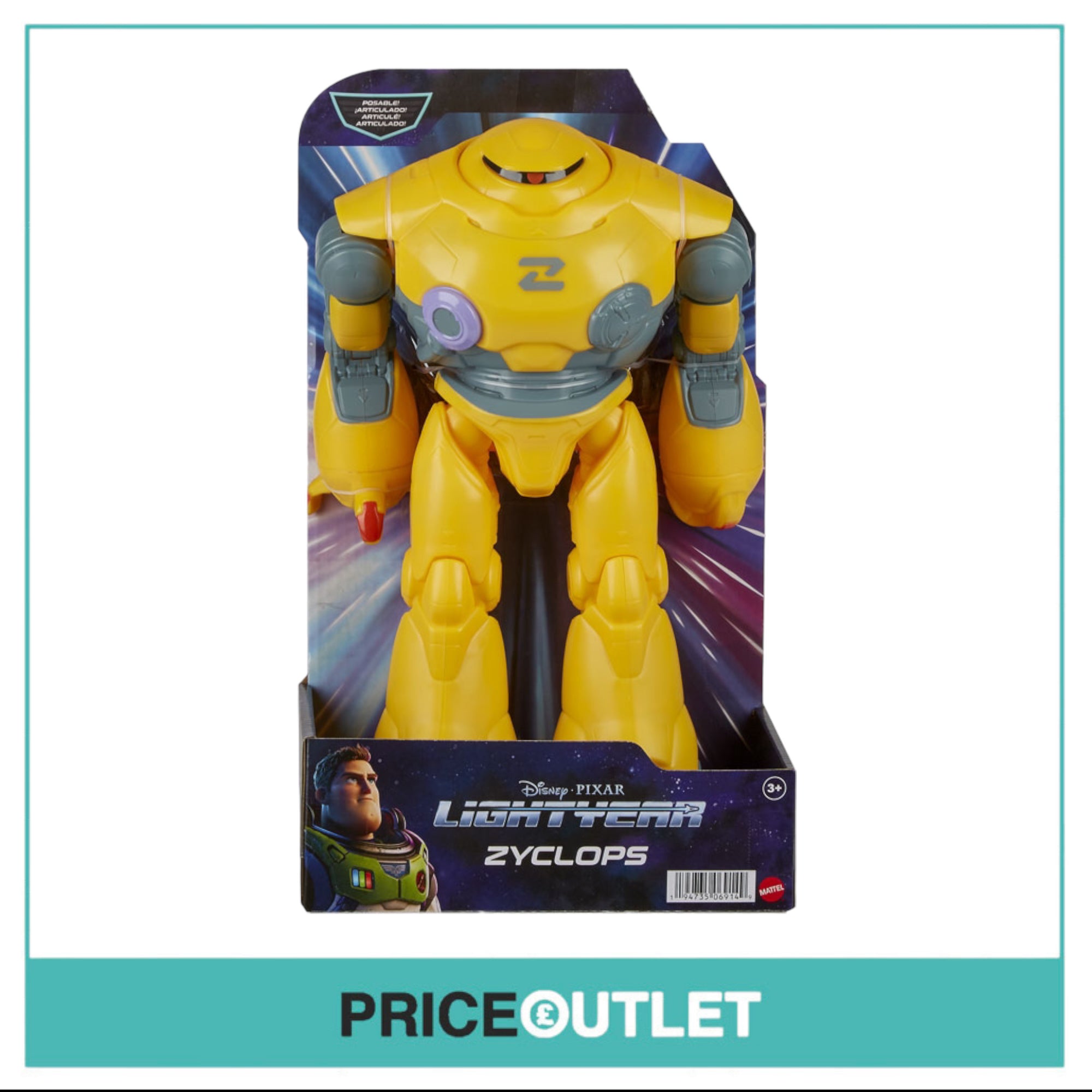 Disney Pixar Lightyear Zyclops Figure