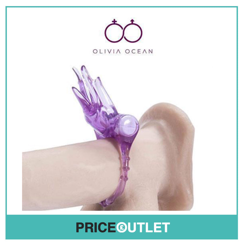 Vibrating Penis Cock Ring Clitoris Stimulator Vibrator Sex Toy For Couples Male