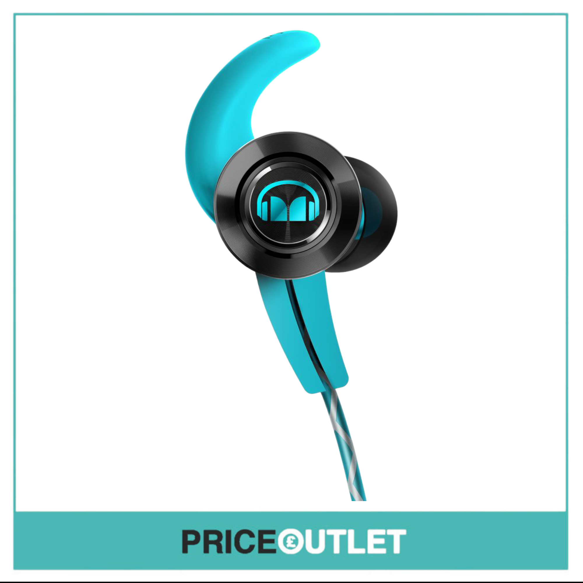 Monster - iSport Victory - In Ear Bluetooth  Sport Headphones - Blue - Brand New Sealed