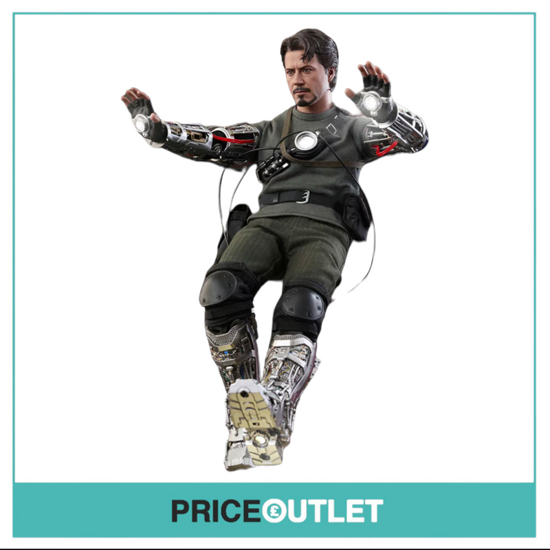 Hot Toys - Iron Man - Tony Stark (Mech Test Version) 1/6th Scale Collectible Figure