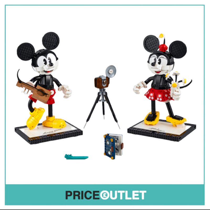 LEGO - Mickey Mouse & Minnie Mouse Buildable Characters - 43179