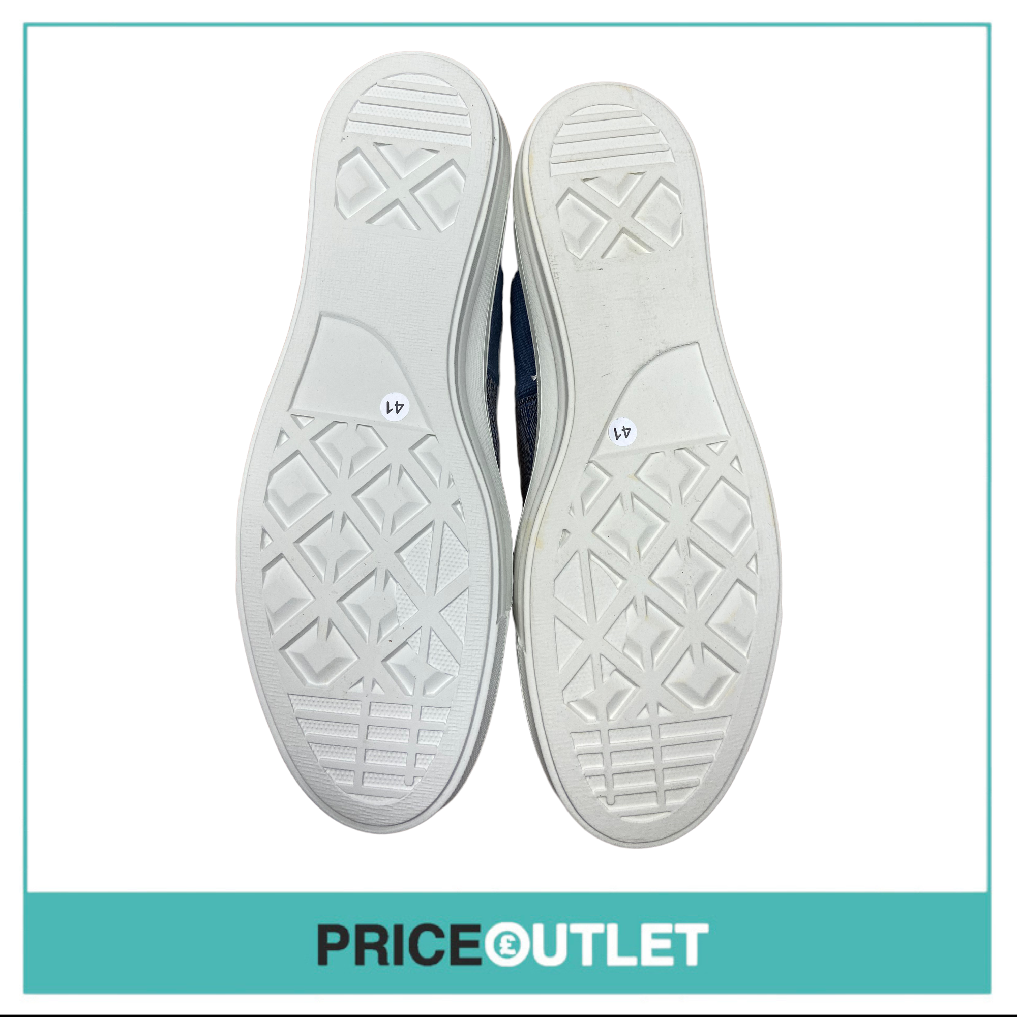 Souts - Homme Leon Men's Sneakers 'Blue' - Size 41 - BRAND NEW