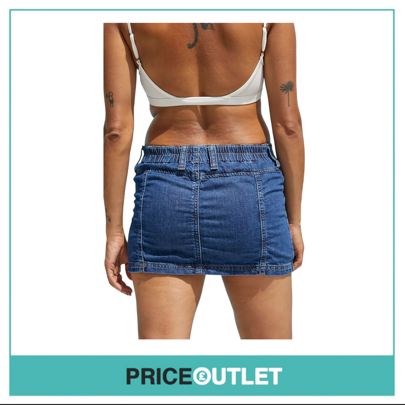 BDG Mid-wash Denim Cargo Skirt - Size XL - BRAND NEW WITH TAGS