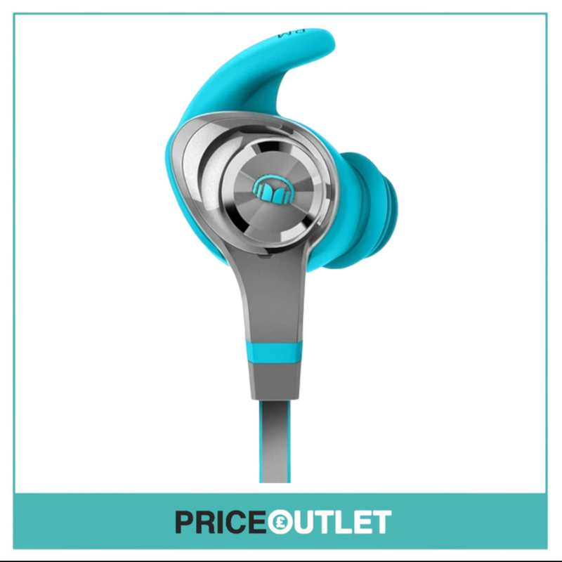 Monster - iSport Intensity - In Ear Bluetooth Headphones - Blue - Brand New Sealed